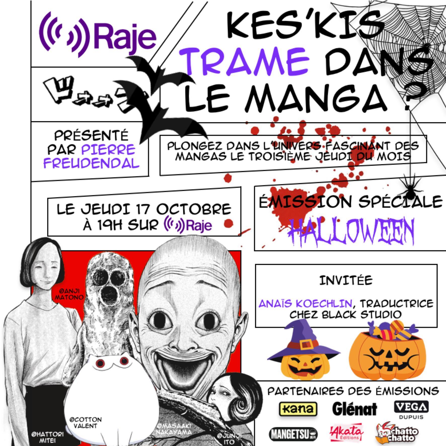 Kes'kis trame dans le manga ? - Spéciale Halloween